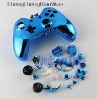 Chengdianwan ชุดเคสแบบเปลือกหอยเต็มตัวชุบโครเมียมอะไหล่เปลี่ยนสำหรับ Xbox หนึ่ง Xboxone อุปกรณ์ควบคุมสัญญาณไวร์เลส