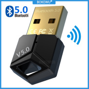 BOKEWU USB Bluetooth 5.0 Audio Transmitter Receiver Wireless Music Dongle