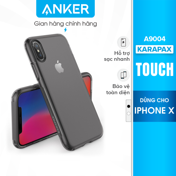 Ốp lưng Karapax Touch cho iPhone X by Anker – A9004