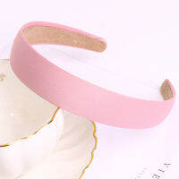 5 Colors Headwear Headband Satin 5 Colors Wide Hair Band Accessory Wholesale Lots Plastic High Quality Qualified