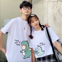 สินค้าขายดี เสื้อยืดลายไดโนเสาร์ตัวเล็กตัวใหญ่ [ราคาที่ลงขายคือราคาต่อตัว]