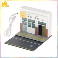 Hyccccccue ชุดอุปกรณ์ตกแต่งฉากในร้าน1/64โมเดล Diorama Kits S Scale Scenery สำหรับบ้านตุ๊กตา