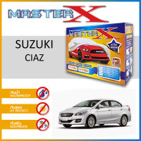 ผ้าคลุมรถ SUZUKI CIAZ ตรงรุ่น กล่อง MASTER-X ผ้า HI-PVC อย่างดีหนาพิเศษ ป้องกันแดด ป้องกันฝน ป้องกันฝุ่น