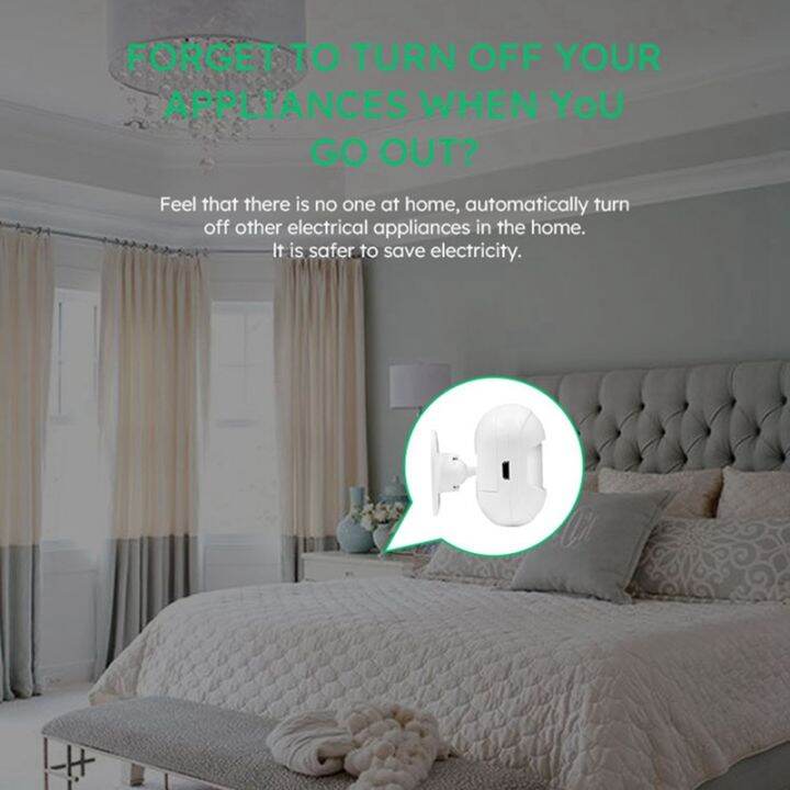 Tuya Zigbee Smart PIR Motion Sensor Built In Battery Passive Infrared