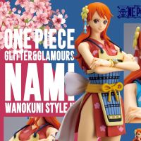 Nami Wanokuni Style ของแท้ JP แมวทอง - Glitter &amp; Glamours Banpresto [โมเดลวันพีช]