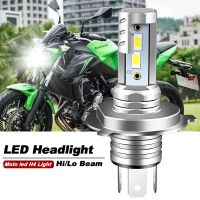 1Pc Motorcycle H4 H1S 9003 LED Headlight Hi/Lo Bulbs 4800LM 6000K White CANbus for Kawasaki Z650 / Vulcan S 650/ VersyX300