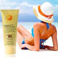 [Spot spf 90+++] ครีมกันแดดที่ให้ความสดชื่นและการปกป้องรังสียูวีกลางแจ้ง การแยกสารเพิ่มความขาวใส