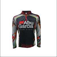 ใหม่ Abu Garcia เสื้อแจ็กเก็ตผ้าไหมใหม่,เสื้อผ้าสำหรับตกปลาแห้งเร็วป้องกันแสงยูวีกันแดด