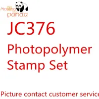 แพนด้าเคลื่อนไหว Jc376ชุดแสตมป์ดาวจำนวนมากและที่ตัดลายกระดาษพิมพ์ลายศิลปะอัลบัมภาพนูน