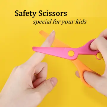 Mideer Kids Toddler Handmade Plastic Scissors Safety Mini Paper