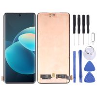 หน้าจอ LCD และ Digitizer ประกอบเต็มตัวเครื่องวัสดุ AMOLED ของแท้สำหรับ Vivo X60 Pro / X60T Pro + / X60 Pro + / X70 Pro / S15 Pro V2046 (นาฬิกาตลก)