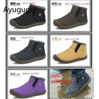 COD dsdgfhgfsdsss Womens Shoes Snow Boots Waterproof Anti Dust Warm Boots Women Men Couple 36-48