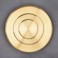 【YF】 3 Size Round Tray Food Jewelry Display Necklace Storage Pan Organizer