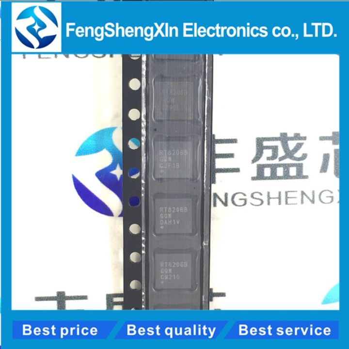 10pcs/lot  NEW  RT8206B   RT8206   RT8206BGQW  QFN  High Efficiency, Main Power Supply Controllers for Notebook Computers