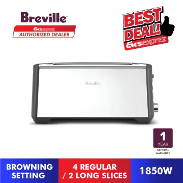 Breville The 'A Bit More' Plus 4 Slice BTA440BSS Review, Toaster