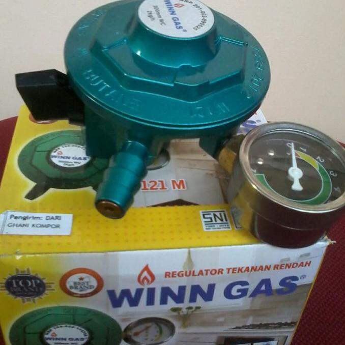 Regulator Lpg Terbaik winn gas 121 manometer matic Manometer Lazada