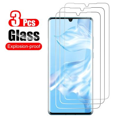 1-3Pcs Protective Glass for Huawei P30 P20 P40 lite E P50 P30Pro Screen Protector Tempered Glass For Huawei Mate 20 P Smart 2020