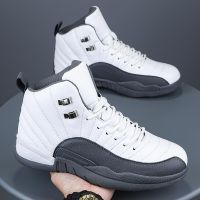 Spring mens mid top sports shoes, basketball shoes, outdoor casual shoes