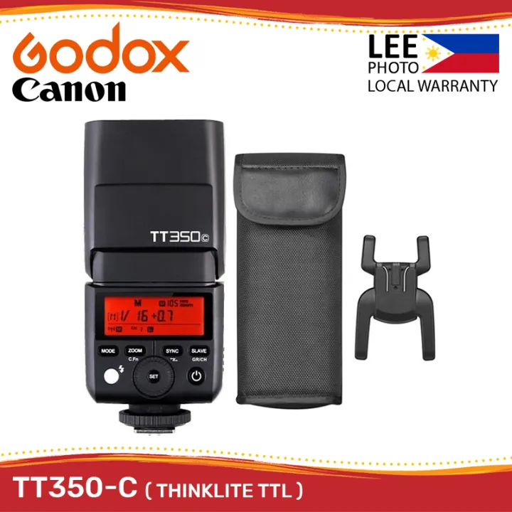 Godox TT350C Mini Thinklite TTL Flash for Canon Cameras TT350 | Lazada PH