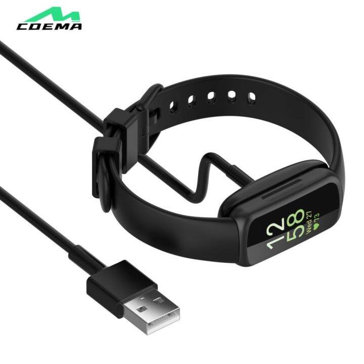 Wristband Charger For Fitbit Inspire3 Smartwatch Charging Cable 【bluey