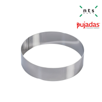 PUJADAS ENTREMETS RING พิมพ์ขึ้นรูปอาหารพิมพ์เค้ก พิมพ์สแตนเลสทรงกลม ขอบสูง3.5ซม.รุ่น PUJ1-781