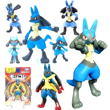 MÔ HÌNH LẮP RÁP BANDAI POKEMON PLAMO 35 MEGA LUCARIO  Đồ chơi trẻ em