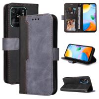 สำหรับ Xiaomi Redmi 10C 10A 10 /Redmi 9T 9 9A 9C Redmi 8 8A เคสโทรศัพท์กระเป๋าสตางค์หนังพร้อมเคสเคสแบบพับปิดได้สายคล้องมือช่องเสียบบัตรป้องกันการตก