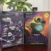 Original NECA Invisible Man Donalo Master Rat April Oneil เป็นเจ้าสาวของ Frankenstein Ultimate Action Figure Collection ตุ๊กตา