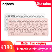 Logitech K380 Bluetooth Wireless Keyboard Portable Ultra Thin Mini Mute Multi-Device Keyboards For PC Laptop Tablet Android IOS