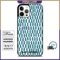 Marimekko294 Phone Case for iPhone 14 Pro Max / iPhone 13 Pro Max / iPhone 12 Pro Max / XS Max / Samsung Galaxy Note 10 Plus / S22 Ultra / S21 Plus Anti-fall Protective Case Cover