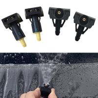 ZZOOI 2Pcs Car Front Windshield Washer Wiper Jet Water Spray Nozzle For Nissan TIIDA 2005-2010 X-trail 2008-2021 SYLPHY Venucia D50