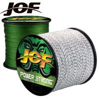 JOF 8 Braid Fishing Line Pesca Strands 300M 500M Japan Multifilament PE Multicolor Sea Spinning Accessories 18LB-90LB Tackle Fishing Lines