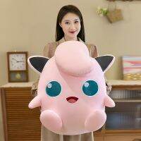 30/40/50Cm Pokemon น่ารัก Jigglypuff สีชมพูตุ๊กตาผ้าขนสัตว์น่ารัก Pocket Monster ไขมันหมอนการ์ตูนของขวัญวันเกิดเด็กผู้หญิงเด็กน้อย