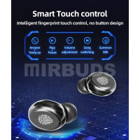 ของแท้ 100% MIRBUDS V8 หูฟังบลูทู ธ หูฟังหูฟังไร้สายจอแสดงผล LED Touch Control กันน้ำ IPX7 สำหรับ VIVO HUAWEI XIAOMI บริการเก็บเงินปลายทาง