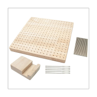 Blocking Boards with Grids Wooden Durable Blocking Mat Durable Blocking Board for Knitting and Crocheting