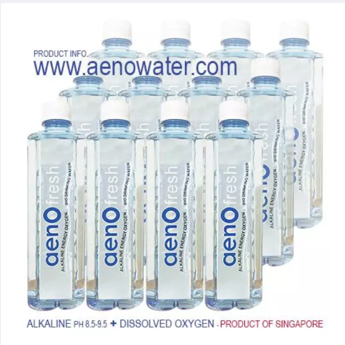 Oxygen-Rich Bio Drinking Water - 24 Bottles X 460 ml. Alkaline Water ...