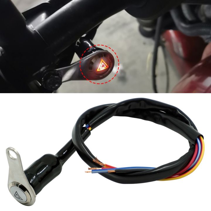 motorcycle-scooter-on-off-hazard-light-5-wire-switch-emergency-warning-flasher-button-waterproof-switches-electric-bicycle