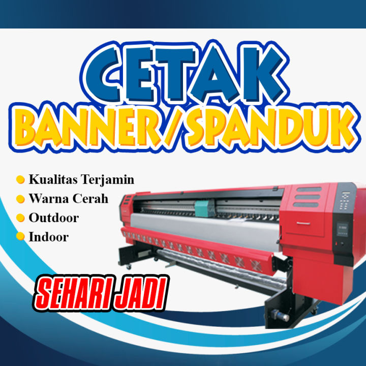 CETAK SPANDUK / BANNER MURAH BERKUALITAS | Lazada Indonesia