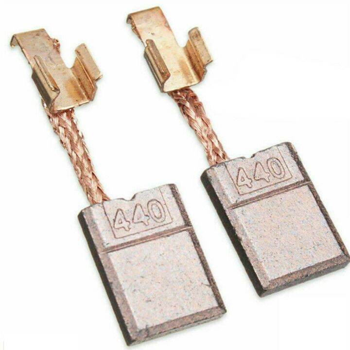 2 Pcs Carbon Brush For Makita Cb440 Carbon Brushes Cb440 12v Dtd146