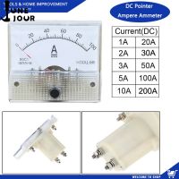 Junejour ตัวชี้ไฟฟ้ากระแสตรงแอมมิเตอร์,85C1 0-50mA 1mA 20mA 30mA แผง100mA แอมแปร์ตัวนับกระแสไฟฟ้าแอมมิเตอร์เครื่องวัดระยะห่าง