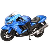 Maisto 1:18 Kawasaki ZX-14R นินจาแบบคงที่ยานพาหนะหล่อสำหรับของเล่นแบบจำลองรถมอเตอร์ไซค์งานอดิเรกของสะสม