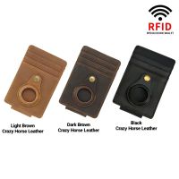 Anti-Theft Rfid Card Holder Men Wallets Money Bag Apple Tracker Case Airtag Locater Mini Wallet For Men