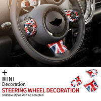 สำหรับ Mini Cooper พวงมาลัยฝาครอบล้ออุปกรณ์ตกแต่งภายในสติกเกอร์สำหรับ R55 R56 R57 R58 R59 JCW Clubman Countryman