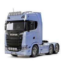 ของเล่นโมเดลชุดพ่วงรถบังคับวิทยุ TAMIYA 56368 1/14 Scania 770S 6X 4 Mobil Remote Control