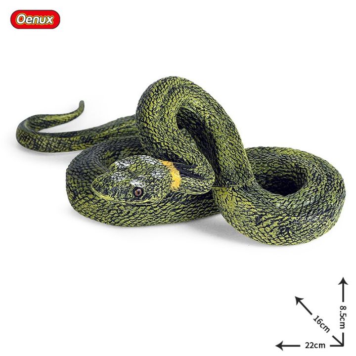 Oenux Wild Snake Simulation Rattlesnake Python Cobra Green Anaconda ...