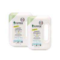 PIPPER STANDARD น้ำยาซักผ้าสูตรธรรมชาติ กลิ่น Eucalyptus แบบขวด 900 มล. แพ็คคู่ : LDEU900(90110102) = 2