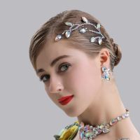 ❁☞ H2604 Women Hair Jewelry Professional Performance Dance Headdress Female Latin Dance Competition Headwear Diamond Accessories