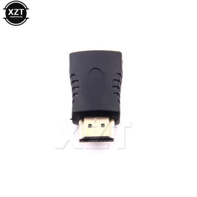 【cw】 Gold Plated HDMI-compatible Male to Female Extender Coupler Converter for Video 1080P ！