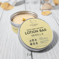 Solid Hand and Body Lotion Bar - Vanilla