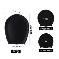 Men Women Long Hair Caps Plus Size s Swimming Caps Waterproof Swim Pool Cap Silicone Diving Hat